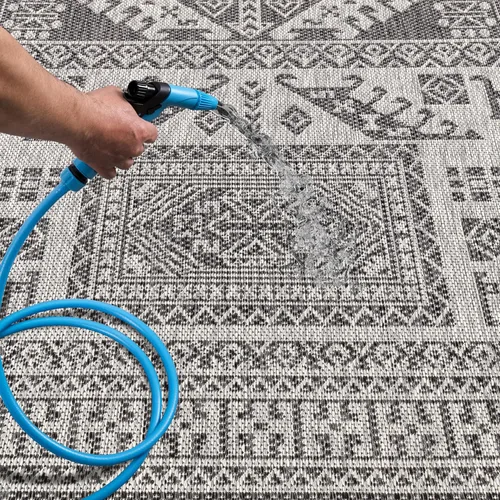 Miniatura 102 de Keen Home Design Alfombra de pasillo para exteriores, 26 x 119 pulgadas, lavable para interiores y exteriores, para patio, cocina, balcón, playa