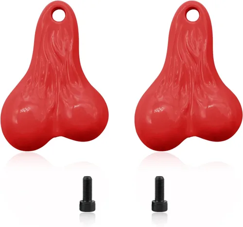 OGRC - 2 bolas de juguete a control remoto para camión, tuercas de 0.66 oz, bolas de parachoques, tuercas de toro, bola de cola de contrapeso para