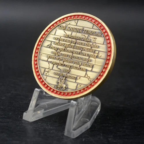Miniatura 3 de Moneda de Armadura de Dios de los Caballeros Templarios