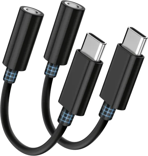 Miniatura 18 de Seulliya Adaptador USB C a 3.5mm de conector de auriculares para iPhone 17/16/15 Pro/Max, DAC Dongle de audio de alta resolución, convertidor