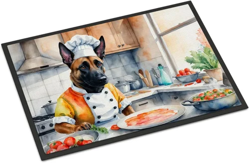 Miniatura 100 de Caroline's Treasures DAC6179MAT Affenpinscher - Tapete para puerta delantera, para interiores y exteriores, para entrada, antideslizante, lavable