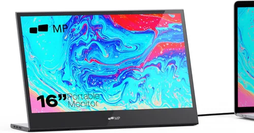 Mobile Pixels Glance - Monitor portátil para laptop, pantalla FHD 1080P de 16 pulgadas, monitor portátil USB-C y HDMI, monitor de viaje con
