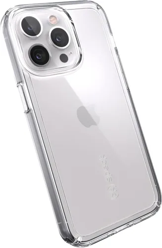 Speck Funda MagSafe para iPhone 13 Pro, protección contra caídas y cámara, funda transparente para teléfono, compatible con carga inalámbrica,