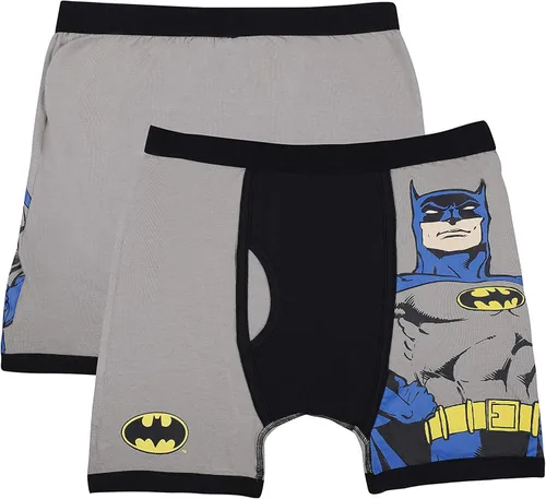 Miniatura 3 de Intimo DC Comics - Calzoncillos tipo bóxer clásicos de Batman para niños pequeños