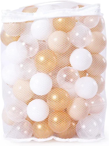 Miniatura 11 de Bolas de pozo de bolas Realhaha 50 100 200 500 Bolas de juego de plástico para bebés, niñas, niños pequeños, tienda de campaña, piscina, sala