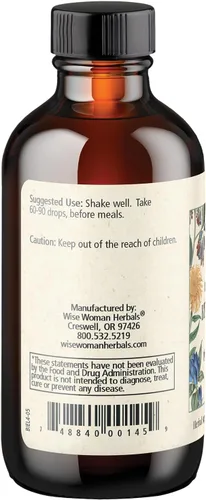 Miniatura 4 de Wise Woman Herbals Elixir agridulce, tónico amargo digestivo a base de hierbas, estimula el apetito y la digestión saludable, alivia la hinchazón