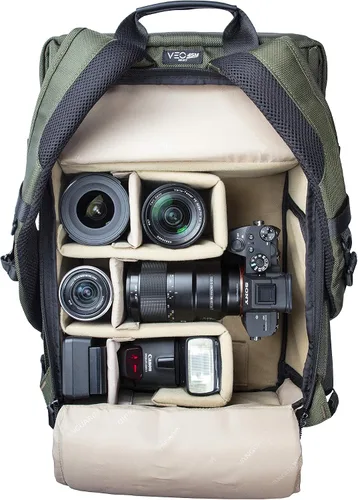 Miniatura 11 de VANGUARD VEO SELECT45M GR - Mochila para cámara réflex digital, equipo de video o drone, color verde