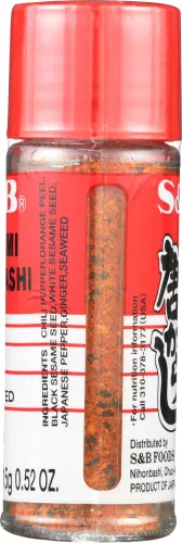 Miniatura 4 de S&B Nanami (shichimi) Togarashi Surtido de chile de 0.52 onzas