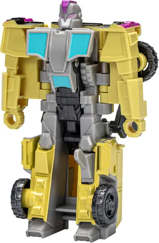 Transformers Toys EarthSpark - Figura de acción de 1 paso, cambiador de giro de 4 pulgadas, juguetes robot para edades de 6 años en adelante