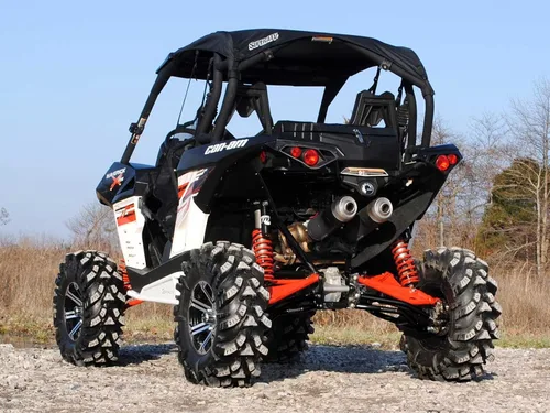 Miniatura 2 de SuperATV Brazos A Traseros De Alta Liquidación Para Can-Am Maverick XMR/DPS/XRS/MAX (Ver Ajuste) - Negro