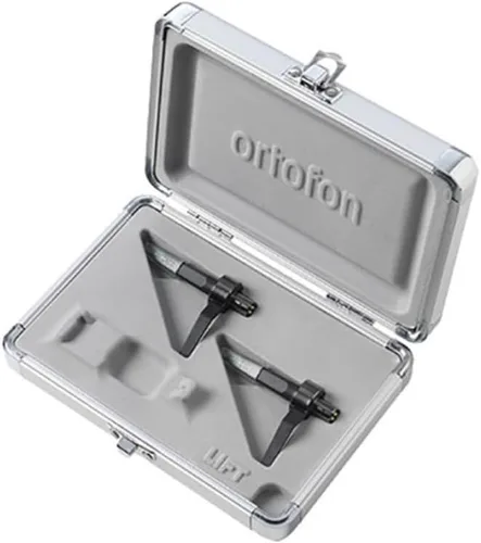 Miniatura 7 de Ortofon Concorde MkII Mix CC Twin Cartuchos con lápiz óptico esférico (negro) Paquete con cepillo de fibra de carbono Liquid Audio y paño de pulido