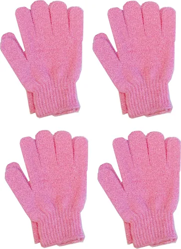 Miniatura 7 de Guantes de baño exfoliantes (4 pares) (solo azul)