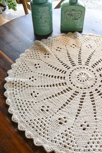 Miniatura 6 de Circulo Natural Cotton 4/4 DK - 14.11 oz de hilo sin teñir 100% algodón brasileño para ganchillo, tejer y macramé - Color: 20 - Natural