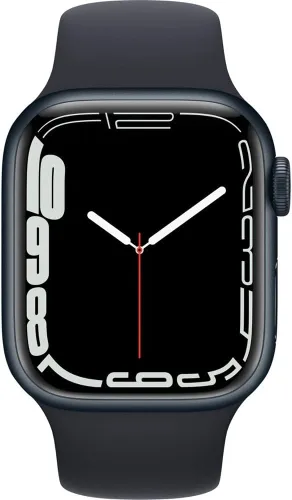 Miniatura 2 de Apple Reloj Serie 0.276 1.772 in Negro medianochealuminio MKJ73LLA