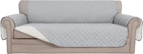 Miniatura 82 de Easy-Going - Funda para sofá, futón y sillón sin reposabrazos, reversible, resistente al agua, para mascotas y niños (azul oscuro/azul claro)