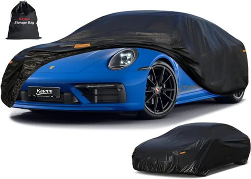 Miniatura 59 de Kayme - Cubierta completa impermeable de 7 capas para Honda Civic Sedán/Coupé (1991-2024), apta para todo clima, protección p/exteriores contra