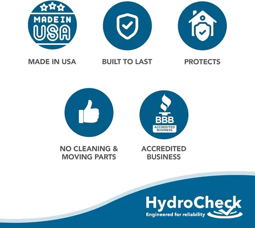 Miniatura 5 de Sistema de Apagado Automático de Agua HydroCheck - Dispositivo Inteligente de Detección de Fugas - Alarma de Sensor de Humedad Comercial - Carga