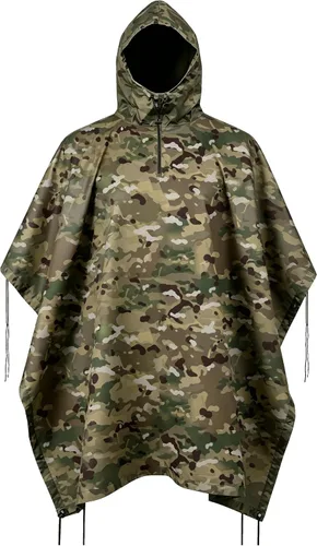 Miniatura 12 de Poncho de lluvia de camuflaje, abrigo impermeable multiusos