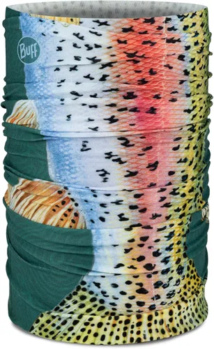 BUFF CoolNet - Polaina de cuello UV, protección solar UPF 50, transpirable, versátil, máscara facial de secado rápido, diseños de pesca, tamaño
