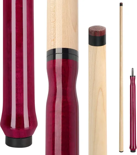 Miniatura 8 de Kmise Break Jump Cue Stick, palo de piscina de 11/21/25 onzas para roturas explosivas y saltos sin esfuerzo, taco de piscina pesado de 42/56 Verde