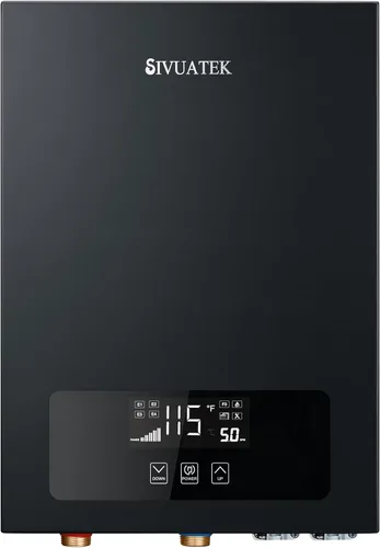 Miniatura 10 de Calentador de agua eléctrico sin tanque SIVUATEK 14kW, 240V - Agua caliente bajo demanda para toda la casa - Certificado ETL, automodulación