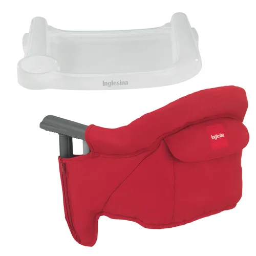 Miniatura 12 de Inglesina Silla de mesa rápida, color negro + bandeja de comedor rápido, silla alta portátil para bebés, para bebés y niños pequeños de hasta 37