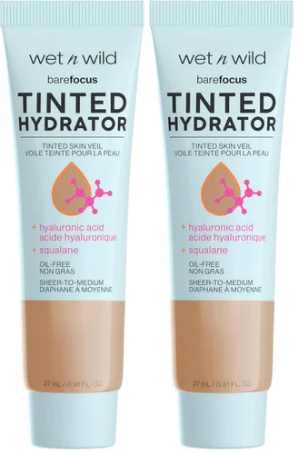 Miniatura 13 de wet n wild - Enfoque sin maquillaje, hidratante entintado, velo entintado para piel, cobertura ligera y acumulable con ácido hialurónico y escualano