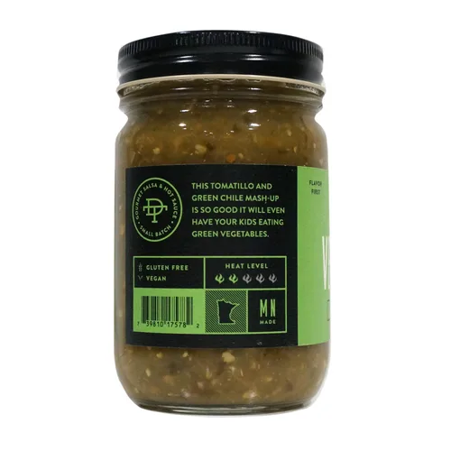 Miniatura 2 de Salsa gourmet: paquete de 12 (salsa verde verde de chile)