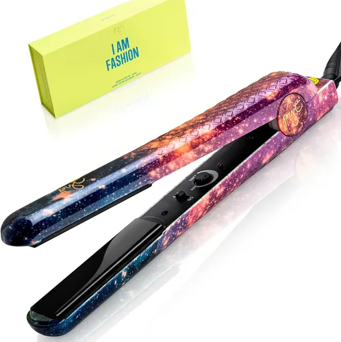 Miniatura 7 de Herramienta pro estilo PYT cerámica 1.25., Negro Estilizador profesional de iones negativos con calor ajustable para cabello fino a grueso.
