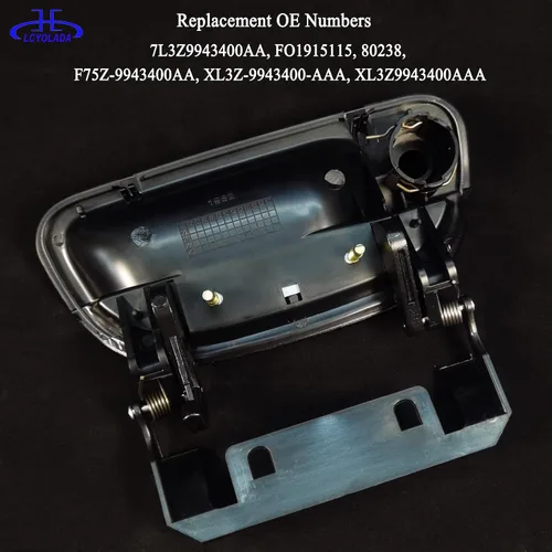 Miniatura 5 de Pestillo de manija de metal para puerta trasera compatible con Ford F150 F250 F350 F450 F550 Super Duty 01-05, Ford Explorer Sport Trac 01-05