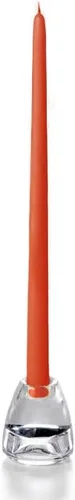 Miniatura 75 de yummi Velas cónicas color rosa claro de 12 pulgadas, 12 por paquete