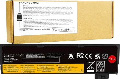 Miniatura 14 de 97Wh X8VWF CJ2K1 4XKN5 DKNKD Batería para portátil Dell Latitude 14 Rugged 5404 5414 E5404 Extreme 7404 7414 E7404 Serie P45G P45G001 P45G002 P46G