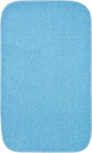 Miniatura 98 de Garland Rug Gramercy - Alfombra de baño rectangular lavable de polipropileno de felpa de 20 x 34 pulgadas, color azul lavabo, suave, absorbente