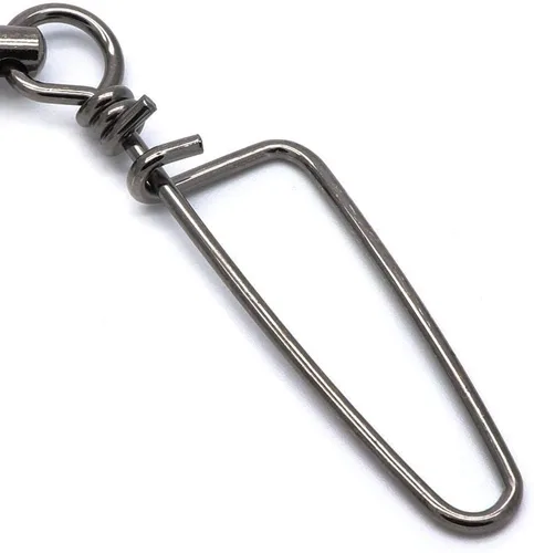 Miniatura 8 de Dr.Fish Fishing Snap Swivels Ball Bearing Swivels Fishing Tackle Saltwater & Freshwater Coast-Lock Lure Snap Clips Terminal Tackle Line Leader