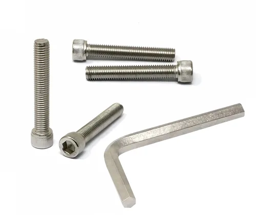 Miniatura 35 de iexcell 25 piezas M4 x 60/65/70/75/3.150 in paso de rosca 0.028 in acero inoxidable 304 cabeza hexagonal Tornillos Tornillos surtido Kit