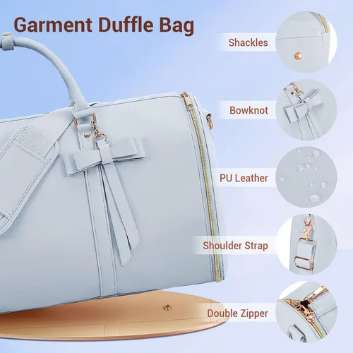 Miniatura 3 de Bolsas de ropa para viajes para mujer, Azul, Mujer