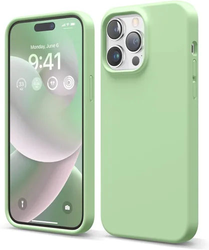 Miniatura 10 de elago Funda compatible con iPhone 14 Pro Max, de silicona líquida, funda protectora de cuerpo completo, a prueba de golpes, funda delgada