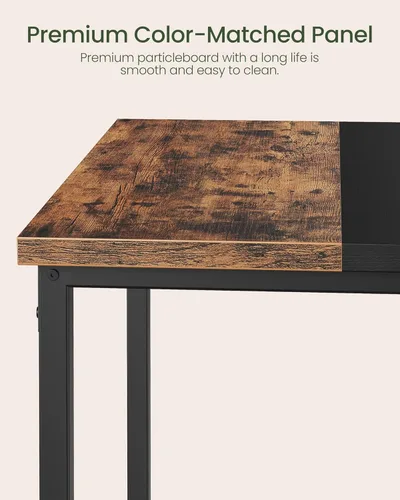 Miniatura 5 de CHOEZON Mesa de comedor cuadrada para cocina, mesa de comedor de 29.5 pulgadas, mesas de comedor pequeñas, escritorio de escritura, mesas de café