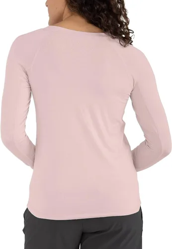Miniatura 7 de Free Fly Camiseta de manga larga para mujer, protección solar UPF 50+, transpirable, ultrasuave, para mujer