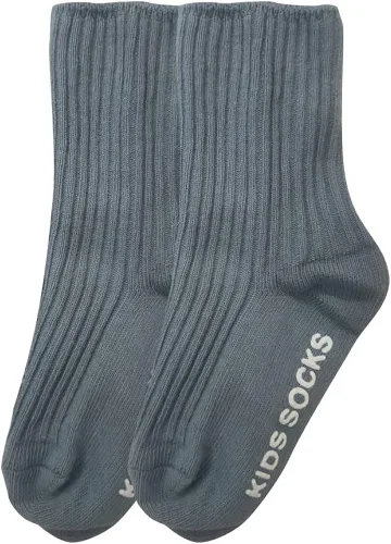 Miniatura 3 de Calcetines de agarre de algodón para bebés y niños calcetines antideslizantes para recién nacidos unisex para bebés y niños de 0 a 36 meses