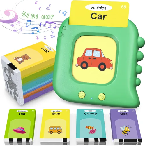 Miniatura 8 de Tarjetas Flash Parlantes, Tarjetas Flash para Niños Pequeños con 240 Palabras de Vista, Juguetes Montessori, Juguetes Sensoriales para Autismo