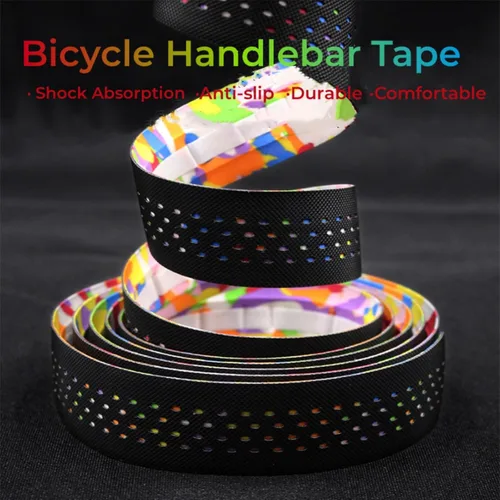 Miniatura 3 de Cintas de manillar de bicicleta, cinta antideslizante para barra de bicicleta de carretera, cintas autoadhesivas de espuma EVA de agarre cómodo, 2