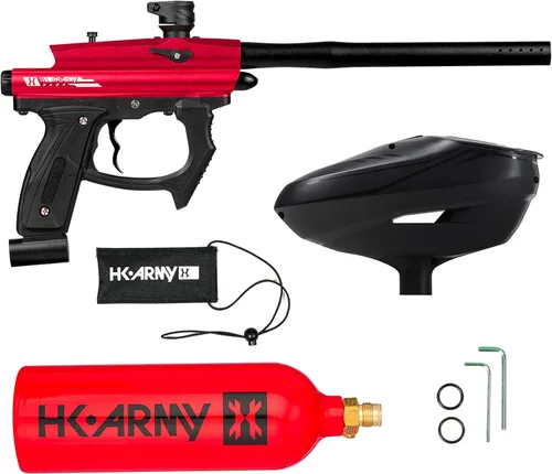 Miniatura 7 de HK Army SABR paquete de inicio de marcador de pistola de paintball CO2
