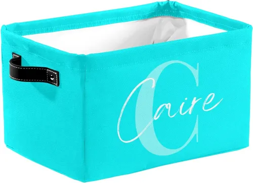 Miniatura 59 de Cesta de regalo personalizada con nombre, caja de juguetes de almacenamiento personalizada para niños, organizador de cubos de almacenamiento