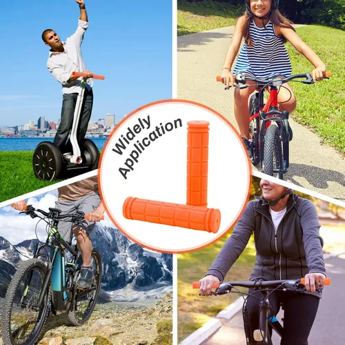 Miniatura 5 de Coolrunner Agarres de manillar de bicicleta, empuñaduras de bicicleta para niños y niñas, agarre de goma antideslizante para scooter Cruiser Seadoo