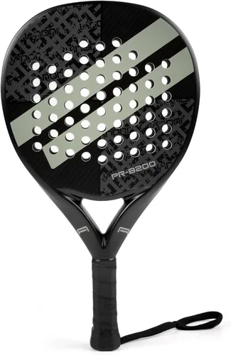 Miniatura 6 de Pala de pádel Superficie de Fibra de Carbono con núcleo de espuma EVA Memory Flex Pala de pádel ligera rojo (8200 Red)