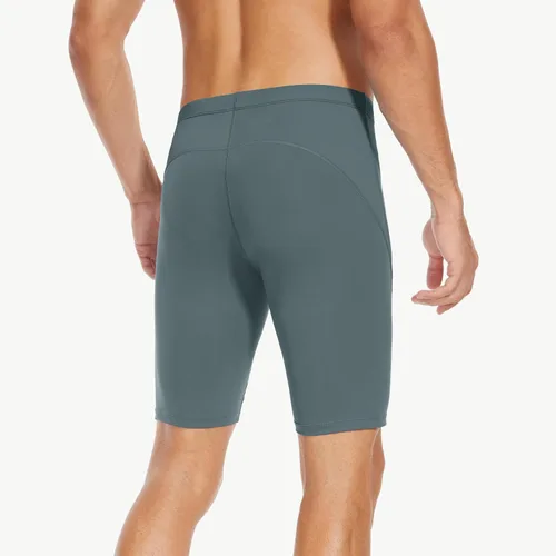 Miniatura 38 de Traje de baño deportivo competitivo para hombre, traje de entrenamiento de resistencia de carreras, pantalones cortos de natación de secado rápido