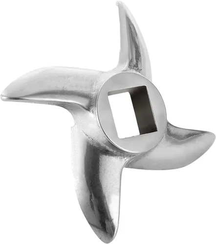 Miniatura 4 de 3 piezas, cuchillas para picar carne #22, repuesto de cortador de cuchillos de acero inoxidable, ideal para molinillos, picadoras y más