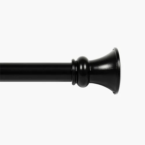 Miniatura 17 de Deco Window - Varilla ajustable para cortinas para ventanas de 18 a 44 pulgadas, poste de hierro de 1 pulgada extendible de alta resistencia