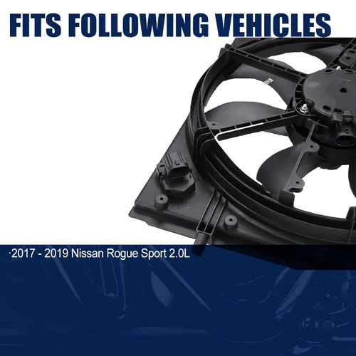 Miniatura 5 de 214816MA0A Reemplazo del conjunto del ventilador de refrigeración del radiador para Nissan Rogue Sport 2.0L 2017 2018 2019